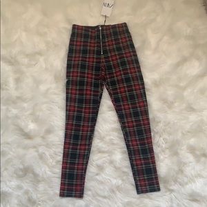 Zara Plaid Legging
